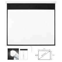 Pantalla Proyeccion Manual 100in 4:3