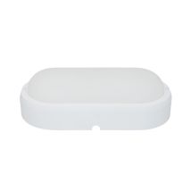 Aplique Ovalado Led Mushie 18w 6500k Ip65