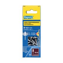 Fp - Rapid High Performance Rivets 4 X 18mm Blister Of 50 Rpd5000386