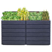 Garantia Ergo Quadro 2 L 75 Bancal Elevado Wood, Incl. Sistema De Ahorro De Agua Flora
