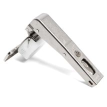 Bisagra Silentia+ Salice 94o Espesor 35 Contracodo Acabado Níquel Ideal para Muebles