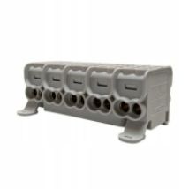 Bloc De Distribution - Distribution Hlak25 5p Gris 2xal/cu 25mm+16mm 1000vac/1500vdc Mag5255a00