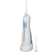 ProfiCare Munddusche 0,15 L – 3 Leistungsstufen – Wiederaufladbar – Blau/Weiß – 2 Köpfe