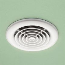HIB – Cyclone Inline Extractor Fan – 14.5 cm Diameter – 210 m³/hr Extraction Rate – 32 dB Noise Level – Adjustable Timer 2-30 mins