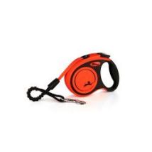 Flexi – Xtreme Tape Dog Leash – 3 m Length – Maximum Dog Weight 15 kg – Reinforced Tape for Active Dogs