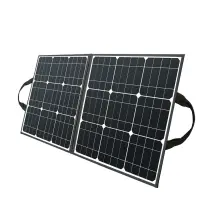 Ff Flashfish - 100 W 18 V Tragbares Solarpanel, Flashfish Faltbares Solarladegerät Mit 5 V Usb 18 V Dc-ausgang, Kompatibel Mit Tragbaren Generatoren, 