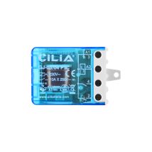 Cilia Relè Commutatore Evo Ad Impulsi 230v Ac 10a - 4 Sequenze (2 No) - Compatibile Con Finder 27.25 - Specifico Per Pulsanti Luminosi (con Limitatore