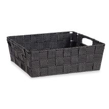 Kipit Wäschekorb EASY SORT – 27 x 23 x 8 cm – 3 Liter Volumen – Polyester – Praktische Griffe – Leicht zu reinigen