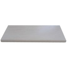 Salone - Holzregal 6 Stk. Rundkante Cm.60x20x1,8 Farbe Eiche Gebleicht