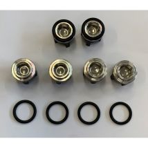 Kydra K60030150 Set 6 Valvole Asp/man Con O-ring X Kpc Af Ac