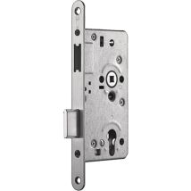 Presa a spina ZT MG 50 SET BB – Dado bloccaggio acciaio zincato – Trappola in plastica nera – Piastra bloccante acciaio inox 24x200 mm