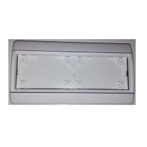 Arnould – 65840 – Placa horizontal 2P blanca para control de luz