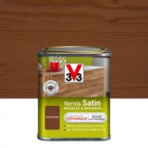 V33 Möbel- Und Objektlack, Kastanie Seidenmatt, 0,25l V33