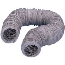 Gaine Souple Pvc - Diamètre : 125 Mm - Longueur : 6000 Mm - Décor : Gris - Matériau : Pvc - S&p