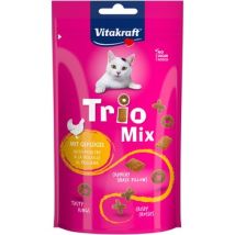 Vitakraft Trio Mix Poultry 60 G: Premios Crujientes Para Gatos Adultos