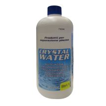 New Plast 0772 Crystal Water Produit Clarifiant Pour Eau De Piscine, Multifonction, Flacon De 1 L