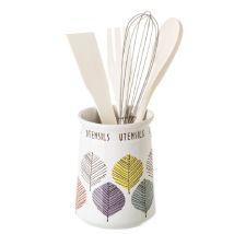 Porte ustensiles de cuisine Pop Leaves – Couvercle pour barbecue et plancha – Longueur, Largeur