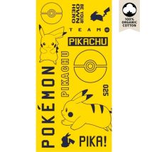 Toalla Pikachu Pokemon Algodon 5 Unidades