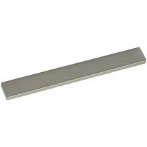 Simausrom - Griff Ergane La 224mm - Eleganter Flacher Möbelgriff - Griffleiste Breite 304mm, Edelstahl Gebürstet