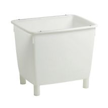 Craemer - Contenedor Rectangular Con Pies Apto Para Alimentos Blanco