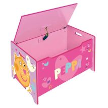Peppa Spielzeugtruhe Rosa Mit Illustrationen Von Peppa Pig