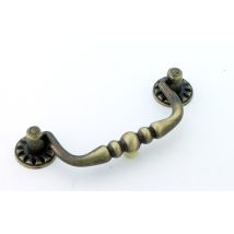 Poignée De Meuble Zamak 320-z Entraxe 96 Mm Vieux Bronze - Bros