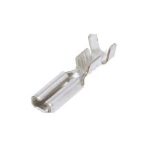 Terminale Faston femmina 2,8x0,8mm – Ottone stagnato – Sezione cavo 0,3-1mm² – 40 pezzi