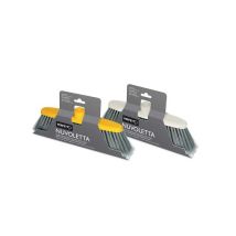 Escoba Nuvoletta Perfecta – Polipropileno y fibra PET – Color gris – Ideal para interiores