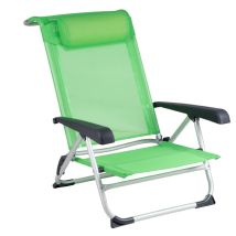Bo-camp - Silla De Playa Aluminio Verde Saint Tropez 1204794 Crespo