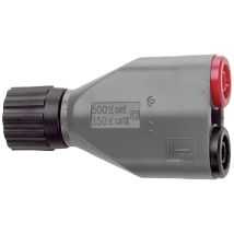 Isolierter BNC (M) zu Doppelbananenbuchsen-Adapter – Pomona Electronics – 72937 – 1 Stück