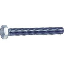 Hispanox – Vis à métaux M8 – Acier inoxydable A2 – Longueur 90 mm – Filetage entièrement fileté