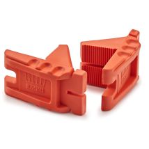 Ragni Orange Robust Brickies Rubber Corner L Shape Brick Line Block, Rcb-02