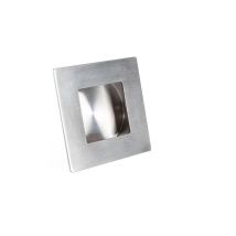 Herrajes Alk - Tirador Uñero Puerta Corredera C70mm Inoxidable D Int 53mm
