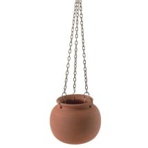 Infraworld - Aromatopf Aus Terrakotta Inkl Kette Saunazubehör W4416
