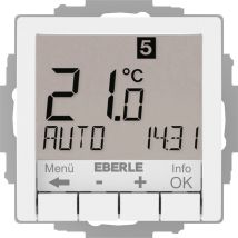Eberle Ute 4800 Thermostat Weiß Einbau Präzise