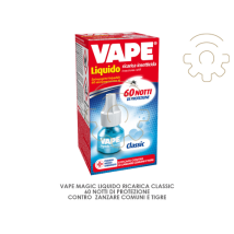 Vape - Recharge Magic Classic Contre Les Moustiques Tigres Communs Protection 60 Nuits