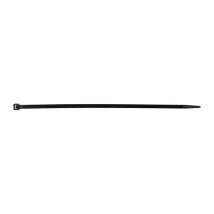 Pinza De Sujeción L.550mm L.8mm Pa Negro Resistente A Uv 100 Pc / Bolsa.