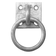 Aro galvanizado sobre placa 50 x 50 mm – Diámetro del alambre 8 mm – Faithfull