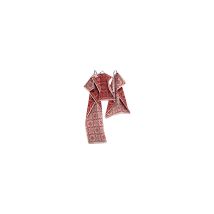 Set Di Strofinacci 3 Misure Jacquard Rosso - Tissages De Beaulieu