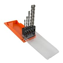 Brocas De Widia 4 A 10 Mm (5 Brocas) , Juego De Brocas De Widiaestuche De 5 Brocas De 4,5,6,8 Y 10 Mmforma De Espiral Y Salida Cilíndrica Adaptable A 