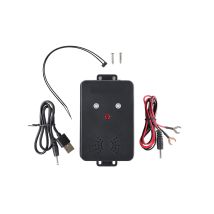 Vanno Répulsif Ultrasons Martres 12v Pour Voiture, Anti Rongeurs Pour Compartiment Moteur, 12-24 Khz, 80 Db, Portée 45 M2, Capteur De Vibrations, 