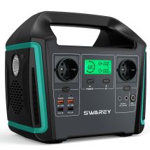 Tragbare Stromzeuger Swarey 1000w 725.76wh Stromgenerator Solargenerator Tragbarer Powerstation Campinggenerator