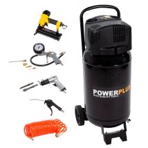 Compresor Aire Powerplus Powx1751 1100w 50 Litros