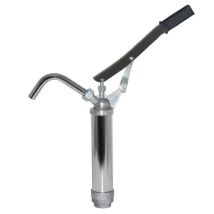 Algi – Pompa a leva autoadescante in acciaio zincato per trasferimento olio e gasolio – Lunghezza fusto 45-86 cm – Flusso 0,3 l/scatto