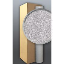 Edem - Non-woven Wallpaper Wall 80359br70 Paintable Do It Yourself White 4 Rolls 106 Sqm (1140 Sq Ft)