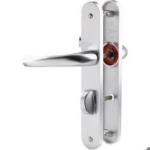 Hoppe Set Di Maniglie In Alluminio Robusto Argento