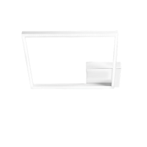 Bard Plafoniera Bianca A Led 3000k - 39w - 3880 Lm Dimmerabile 45cm