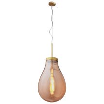 Hängelampe Lumineca Hatann M 40x65 Cm Farbe Bernstein