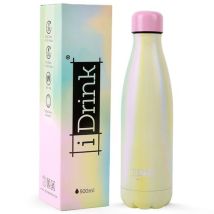 Itotal - I-drink Isothermische Flasche 500ml A/edelstahl Rainbow Dream