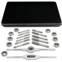 Set Utensili Filettatura Bituxx 24 Pezzi Custodia Metallo Resistente